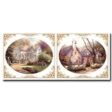 Victorian Cottages Large Instant Stencils