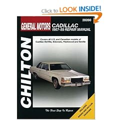 GM Cadillac 1967-89 Repair Manual (Total Car Care)