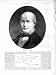 1872 Antique Portrait Horace Greeley Man Old Print