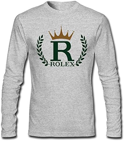 Quantonstowd Rolex Logo Men's Long Sleeve Tee Shirt
