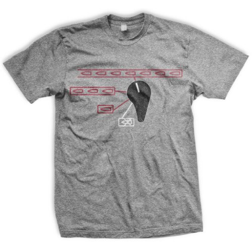 ENDO Apparel Pictogram Fire Selector Switch Men's T-Shirt