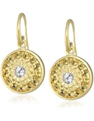 Renata de Dalmas Citrines and White Topaz Drop Earrings