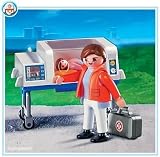 Playmobil Doctor with Incubator