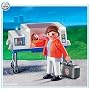 Playmobil Doctor with Incubator by Playmobil