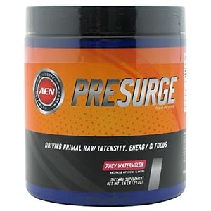 Athletic Edge Nutrition Presurge Supplement, Watermelon, 210 Gram
