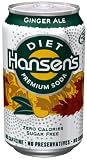 Hansen Beverage Diet Ginger Ale Soda (4 - 6 Packs), 12-Ounce Cans (Pack of 24)