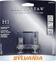 Sylvania H1 ST BP 8 TWIN SilverStar 12V 55-Watt High Performance Halogen Headlight