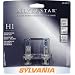 Sylvania H1 ST BP 8 TWIN SilverStar 12V 55-Watt High Performance Halogen Headlight