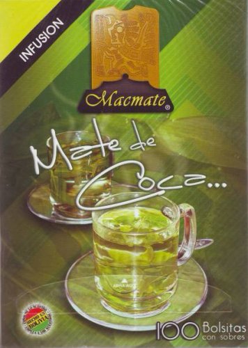 Macmate Coca Tea Mate De Coca 100ct. by PACHECO & CIA.S.A