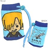 ワンピース×パンソンワークス《新世界篇》ニットフリーポケット（スマホポーチ）☆アニメキャラクターグッズ（小物入れ）通販☆【サンジ】