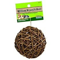 Ware Manufacturing Willow Branch Ball for Small Animals - 4-inch
