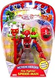 Spider-Man & Friends 6 Inch Action Heroes Figure Fireman Super-Man