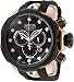 Rose Gold Tone Reserve Vemon Swiss Quartz Black Dial 1000M Diver