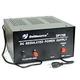 Goldsource® DF-1768 DC Regulated 13.8 Volt / 40 Amp Linear Power Supply