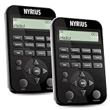 Nyrius 11 Language Global Digital Talking Travel Translator Foreign Pocket-Sized Electronic Speaking Dictionary (ENTOURAGE11) - Bonus Pack of 2