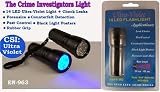 14 LED Ultra-Violet Crime Investigators Flashlight