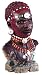 Samburu Moran, Africa - Cold Cast Resin - 7.0" Height