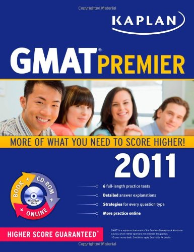 Kaplan GMAT 2011 Premier with CD-ROM (Kaplan Gmat Premier Live)