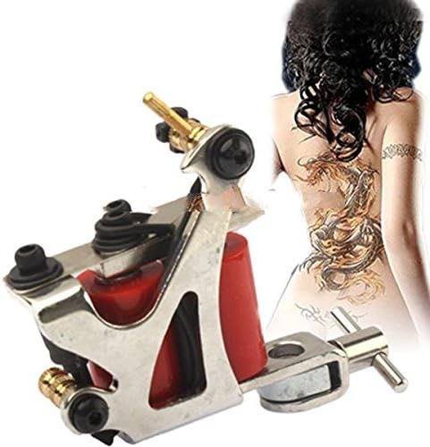 Steel 10 Wrap Coils Secant Tattoo Machine Gun for Liner &amp; Shader~