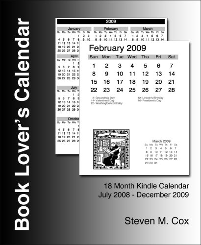 2009 Book Lover's Calendar