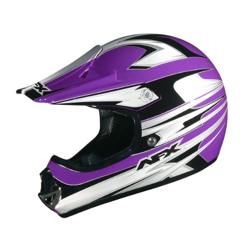 AFX FX-86R Motocross Helmet Purple Extra Small 