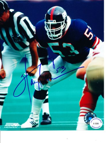 New York Giants Harry Carson Autographed 8x10 Photo w/COA
