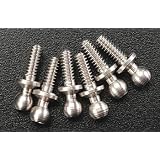Associated Ballstud Long Silver 0.300 6277, SC10 by Team Associated