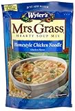 Wyler's Mrs. Grass Homestyle Chicken Noodles Hearty Soup Mix, 5.93-Ounce Packages (Pack of 8)