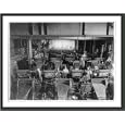 Historic Print (S): [Linotype machine, printing room, N.Y. World]