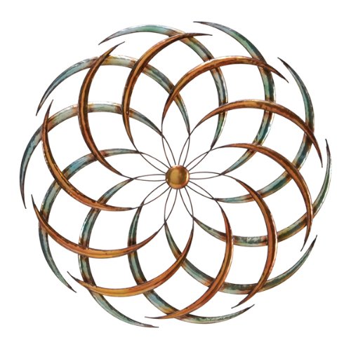Abstract Circle Modern Wall Art Hanging Iron Decor