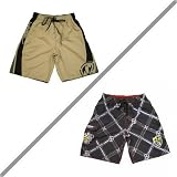 2 Pairs of Brand New Billabong Mens Khaki / Grey Board Shorts