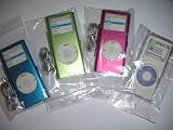 Coque,façade,Etui, METAL de protection, Comp/ ipod Nano ( lot de 4 pieces )