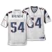 Reebok New England Patriots Tedy Bruschi Replica White Jersey