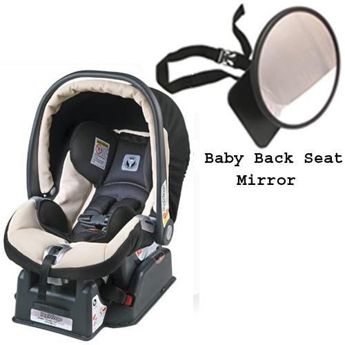 Peg Perego Primo Viaggio SIP 30 30 car seat PALOMA with EasyView Ultimate Back Seat Mirror