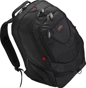 Targus Shift Plus Backpack Designed to Fit up to 16-Inch Laptops TSB281US (Black/ Red Accents): Computers & Accessories