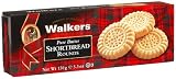 Walkers Shortbread Shortbread Rounds, 5.3 Ounce Boxes (Pack of 4)