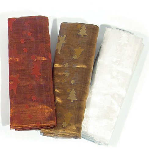 Happy People 18462 - TIB Organza-Deko-Stoff, 200x150 cm