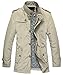 WantDo Men's Fashion Cotton Jacket Coat