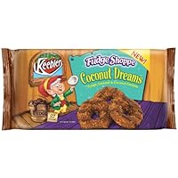 Fudge Shoppe Cookies, Coconut Dreams, 8.5-Ounce Packages (Pack of 4)
