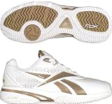 Reebok Womens Rematch Tennis Shoe (White/ Gold) Review