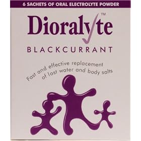 Dioralyte Supplement Replacement of Lost Body Water & Salts Sachets - Blackcurrant Flavour - 6 Sachets