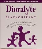 Dioralyte Supplement Replacement of Lost Body Water & Salts Sachets - Blackcurrant Flavour - 6 Sachets