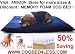 Pet Supplies : Medium to Large (L) MEMORY FOAM BED PAD with DURABLE JEAN DENIM COVER Dog Bed