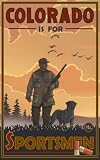 Northwest Art Mall 11 x 17 Poster Colorado Duck Hunter by Paul A. Lanquist