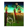 Salvador Dali Poster - Flower Head (16x20")