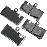 Akebono ACT871 ProACT Ultra-Premium Ceramic Rear Brake Pad Set For 2001-2006 Lexus LS430