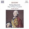 Haydn: String Quartets, Op. 17, Nos. 3, 5 and 6