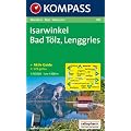 Isarwinkel, Bad T�lz, Lenggries: Wander-, Rad-, Langlauf- und Skitourenkarte, mit Kompass Lexikon. GPS-genau. 1:50.000