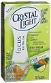 Crystal Light On-the-Go Focus Citrus Splash, 10-Count Packets (Pack of 6)