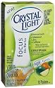 Crystal Light On-the-Go Focus Citrus Splash, 10-Count Packets (Pack of 6)